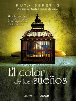 cover image of El color de los sueños